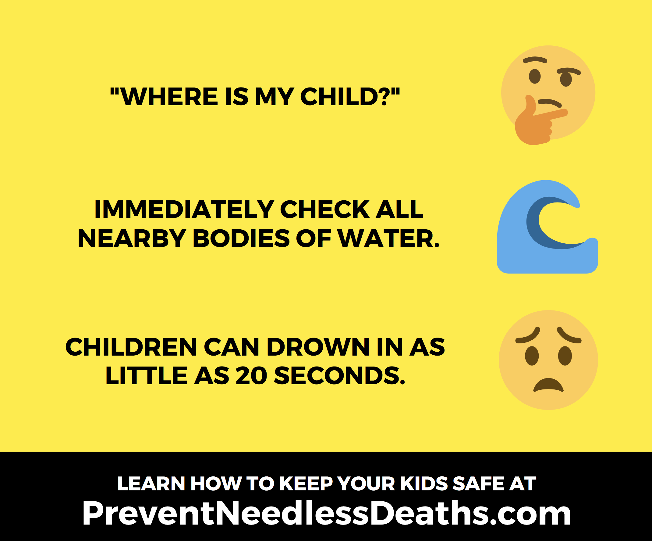 drowning download infographic
