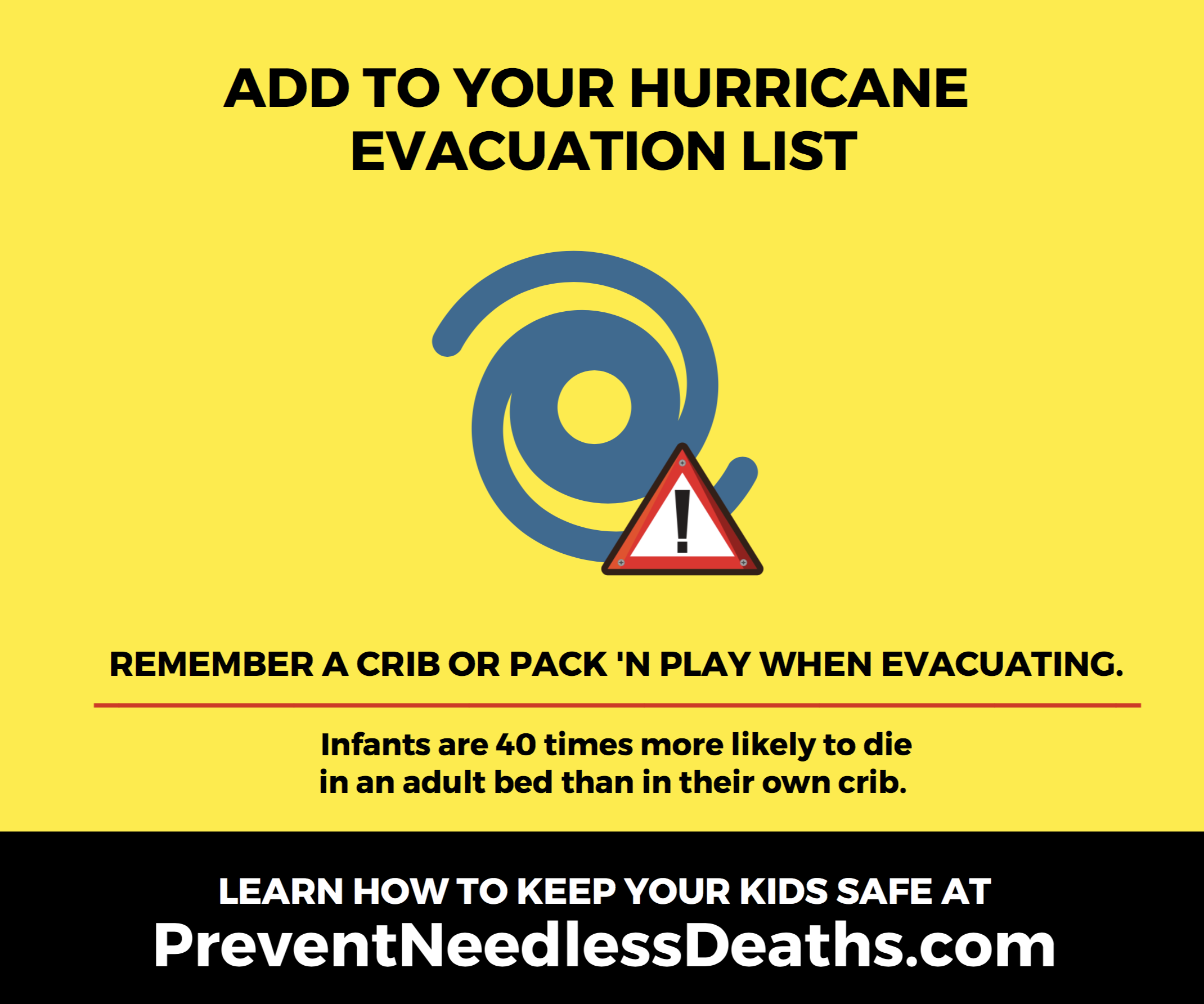 add to your hurricane evacuation list