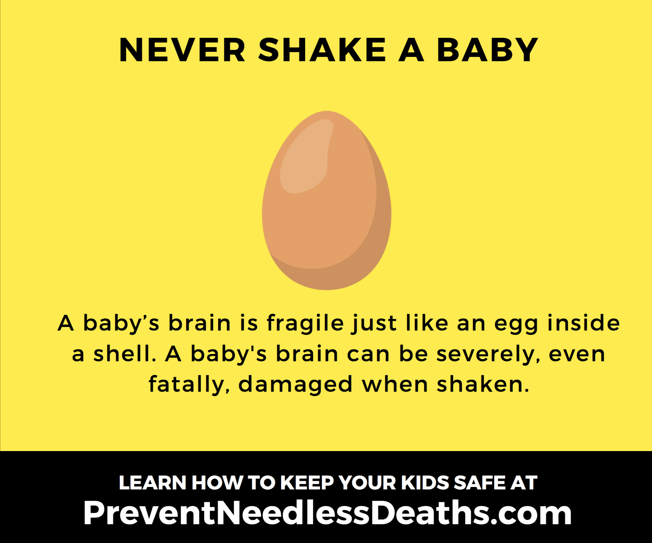 never shake a baby