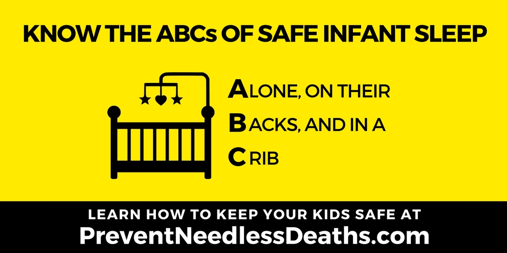 know the ABCs of safe infant sleep