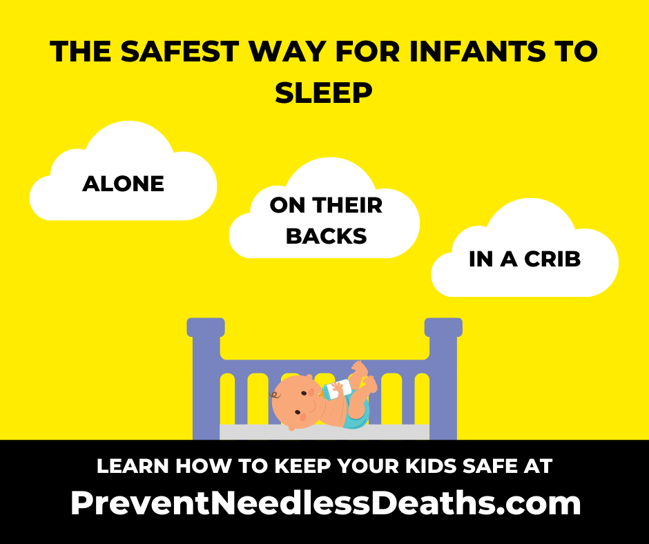 the safest way for infant to sleep