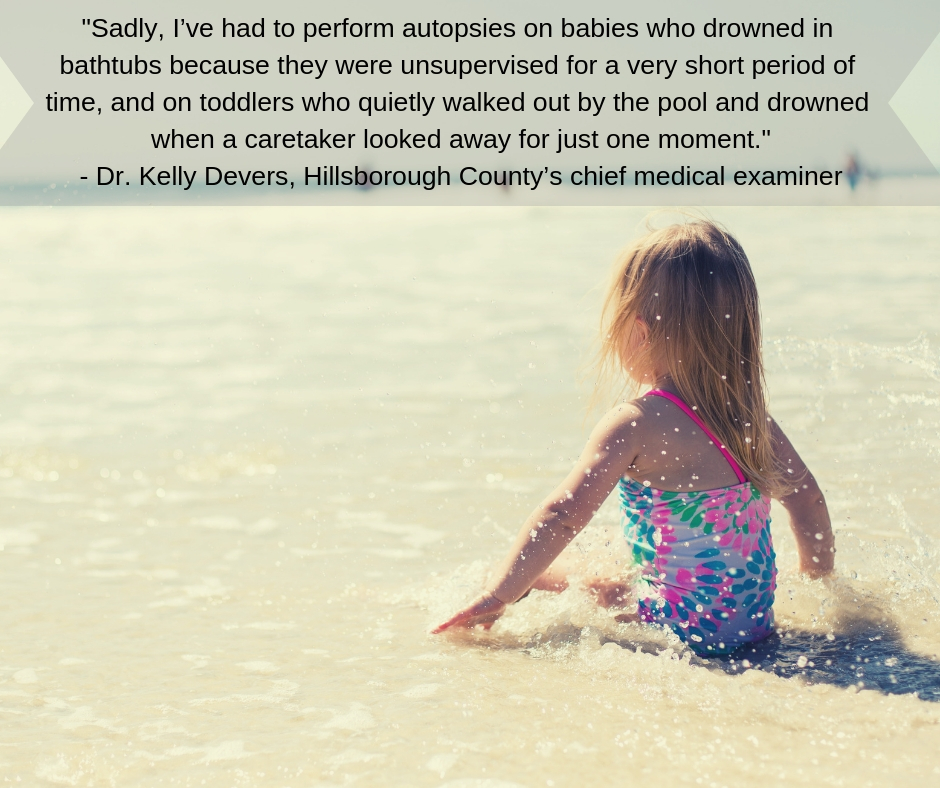 toddler at beach